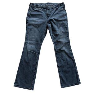 NYDJ Womens Denim Jeans Bootcut Size 12/14 Stretch Cotton Blend